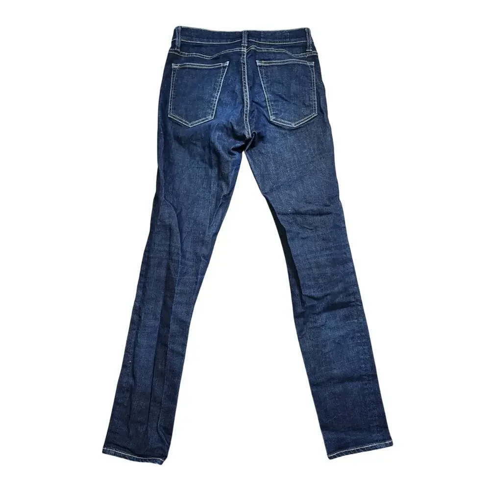 Imogene + Willie Jeans Imogene Slim Size 26R Stretch Handmade USA‎ Dark Wash